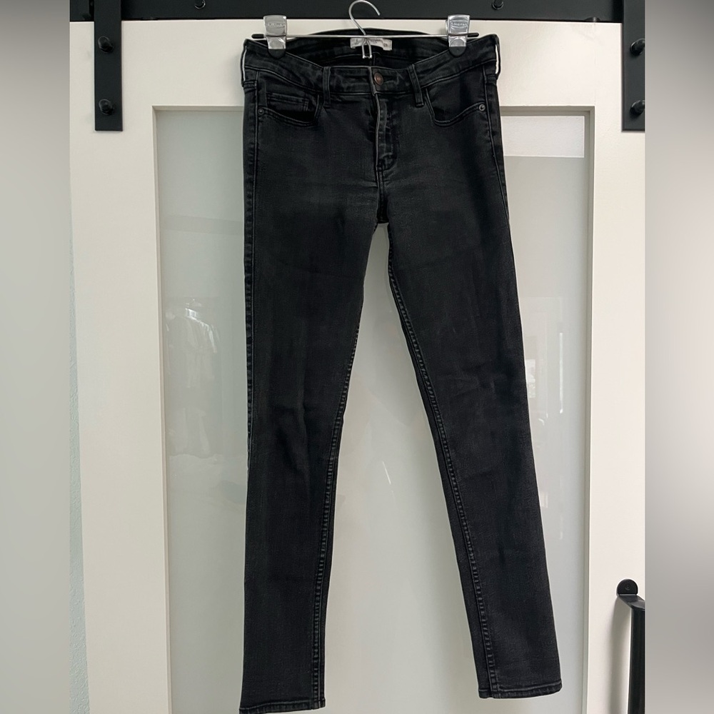 Abercrombie & Fitch Black Skinny Jeans